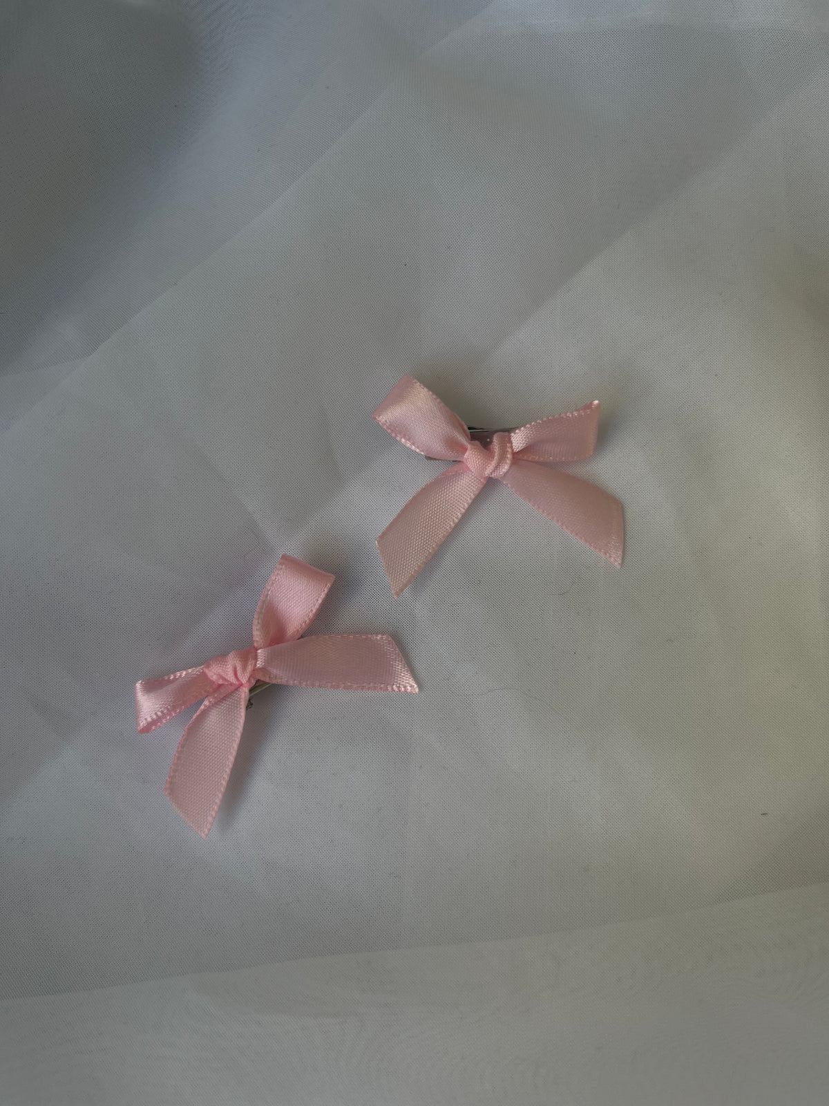 Bow Hair Clip Duo