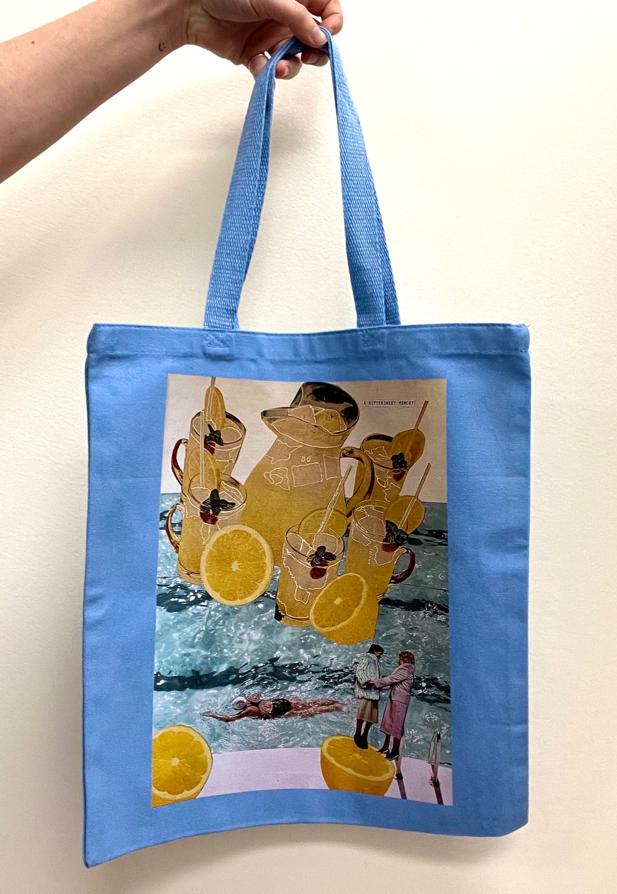 Lemonade A Bittersweet Memory Tote Bag | Call Me Back Collage