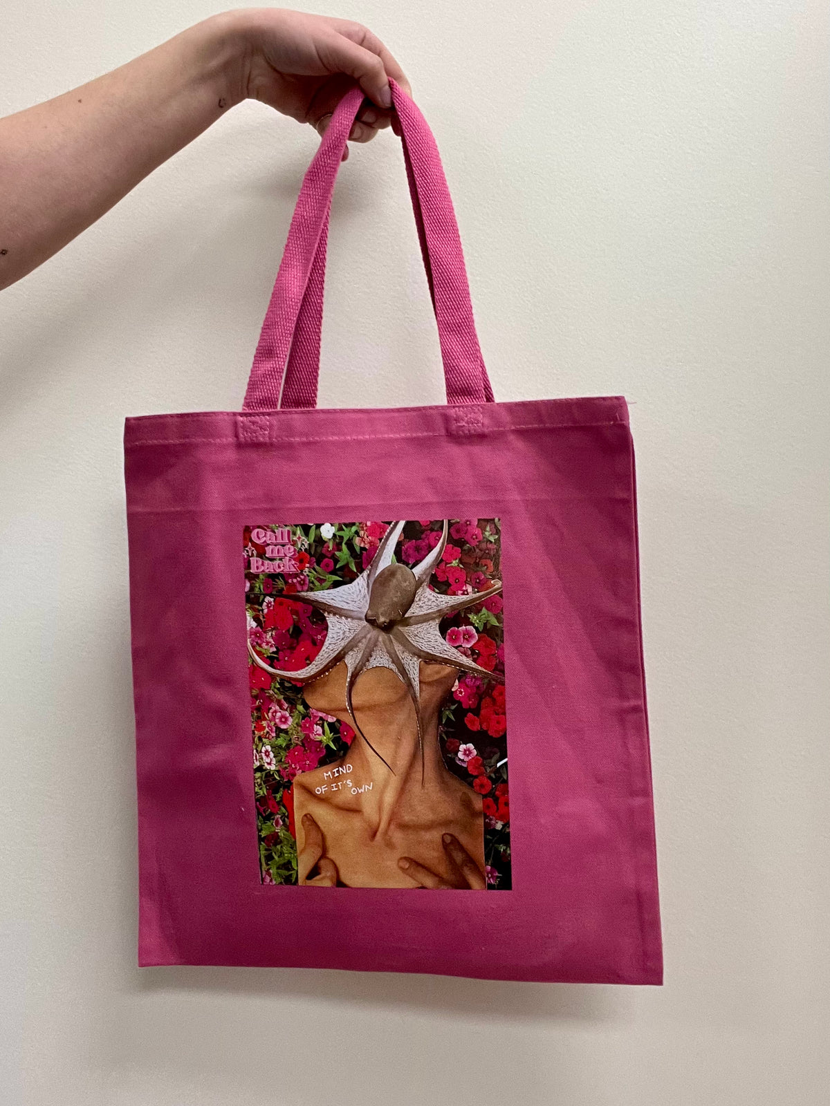 Mind of its Own Tote Bag | Call Me Back Collage