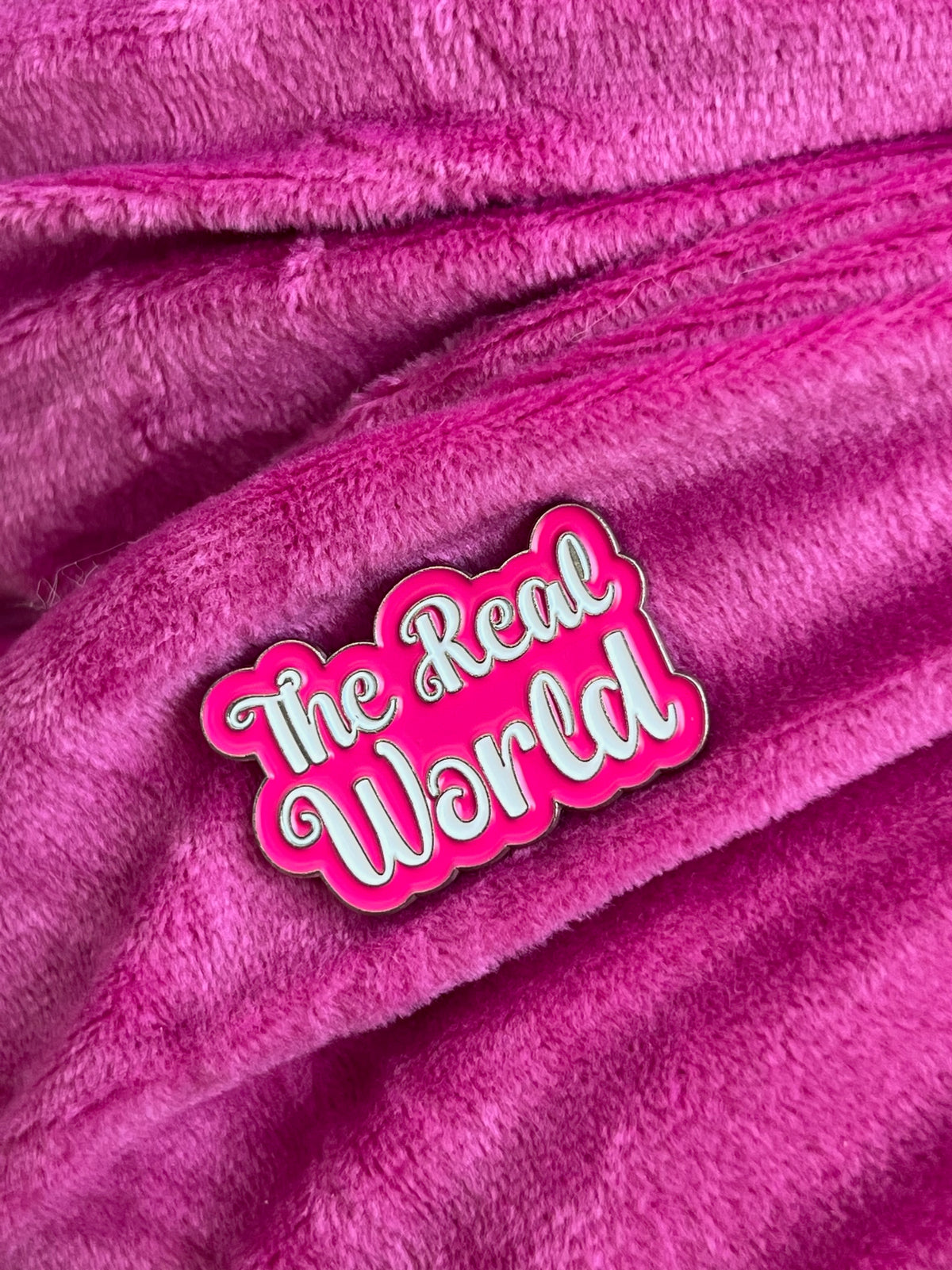 The Real World Barbie Pin