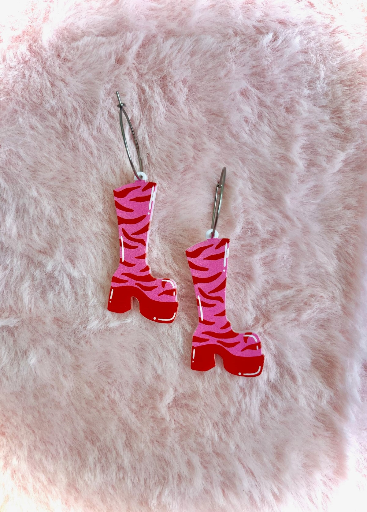 Grovy Boots Earrings