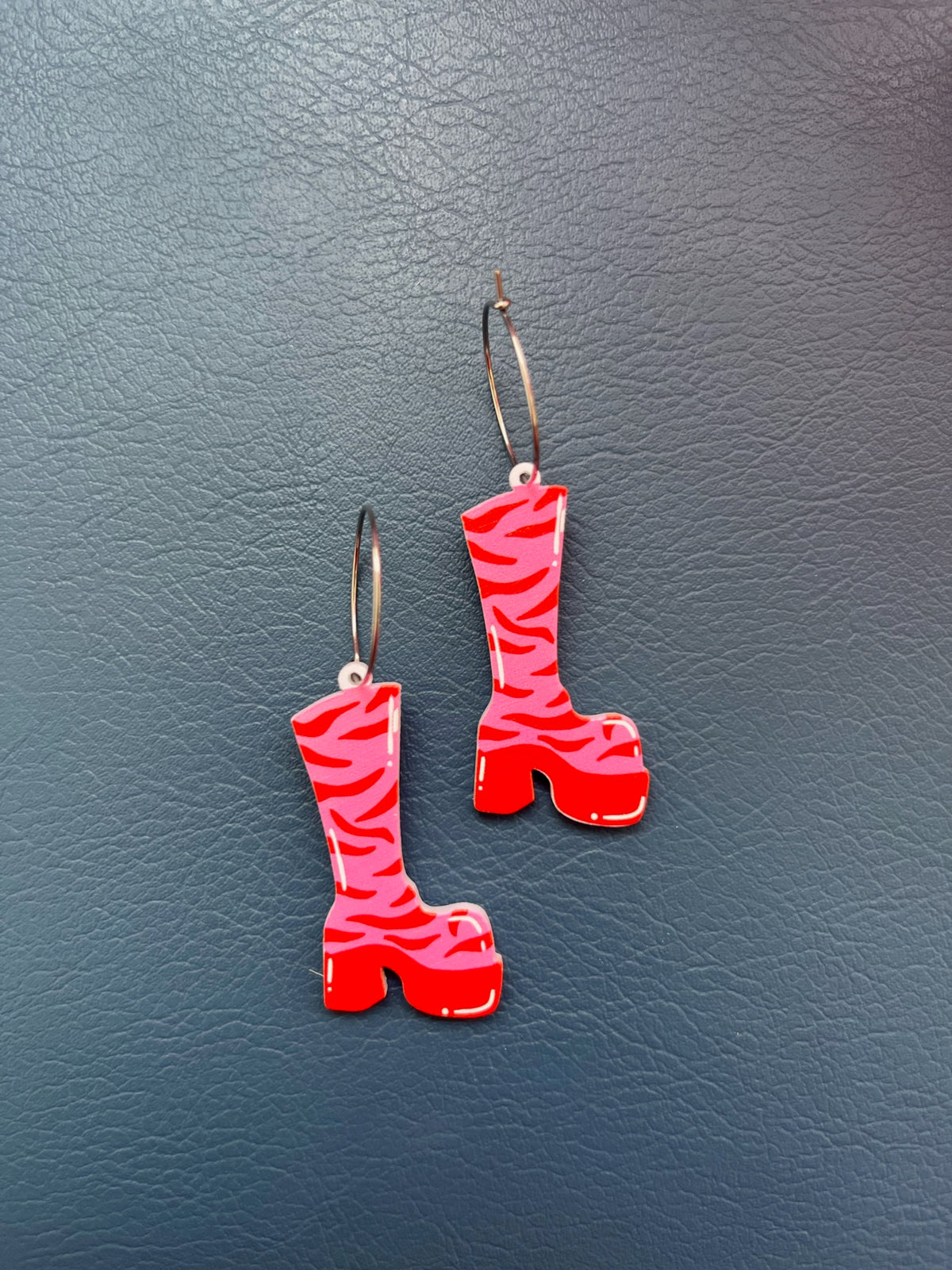 Grovy Boots Earrings