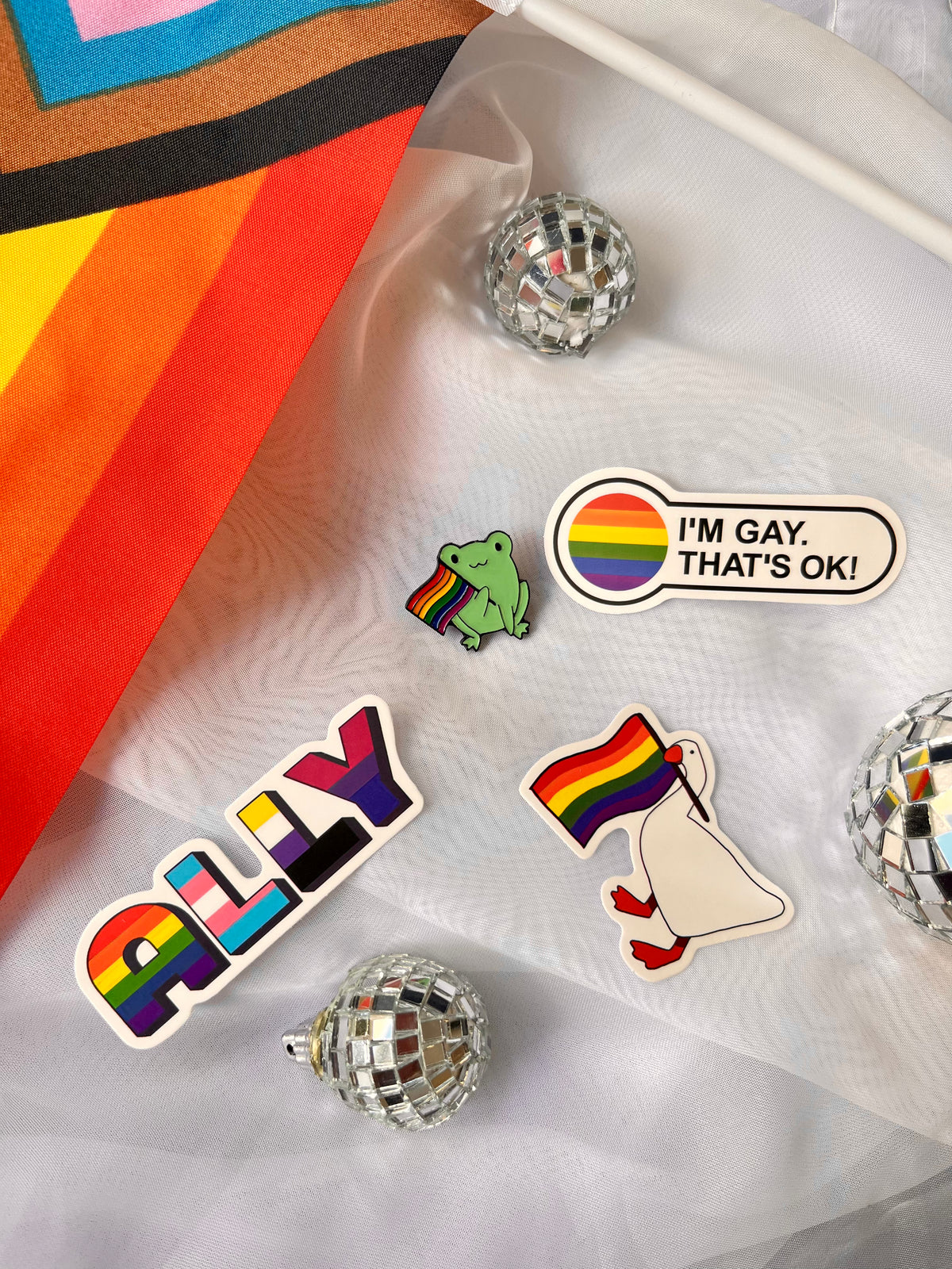 Gay Frog Pin