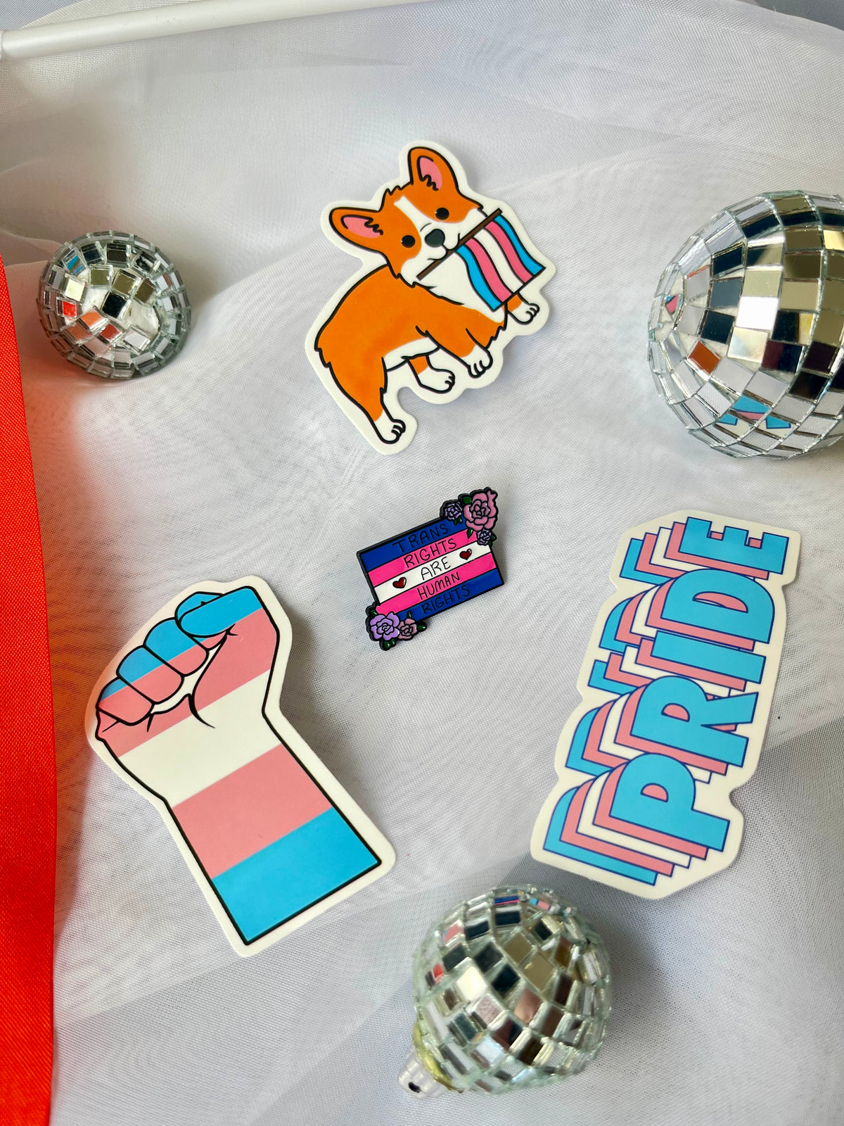 Trans Rights Are Human Rights Pin