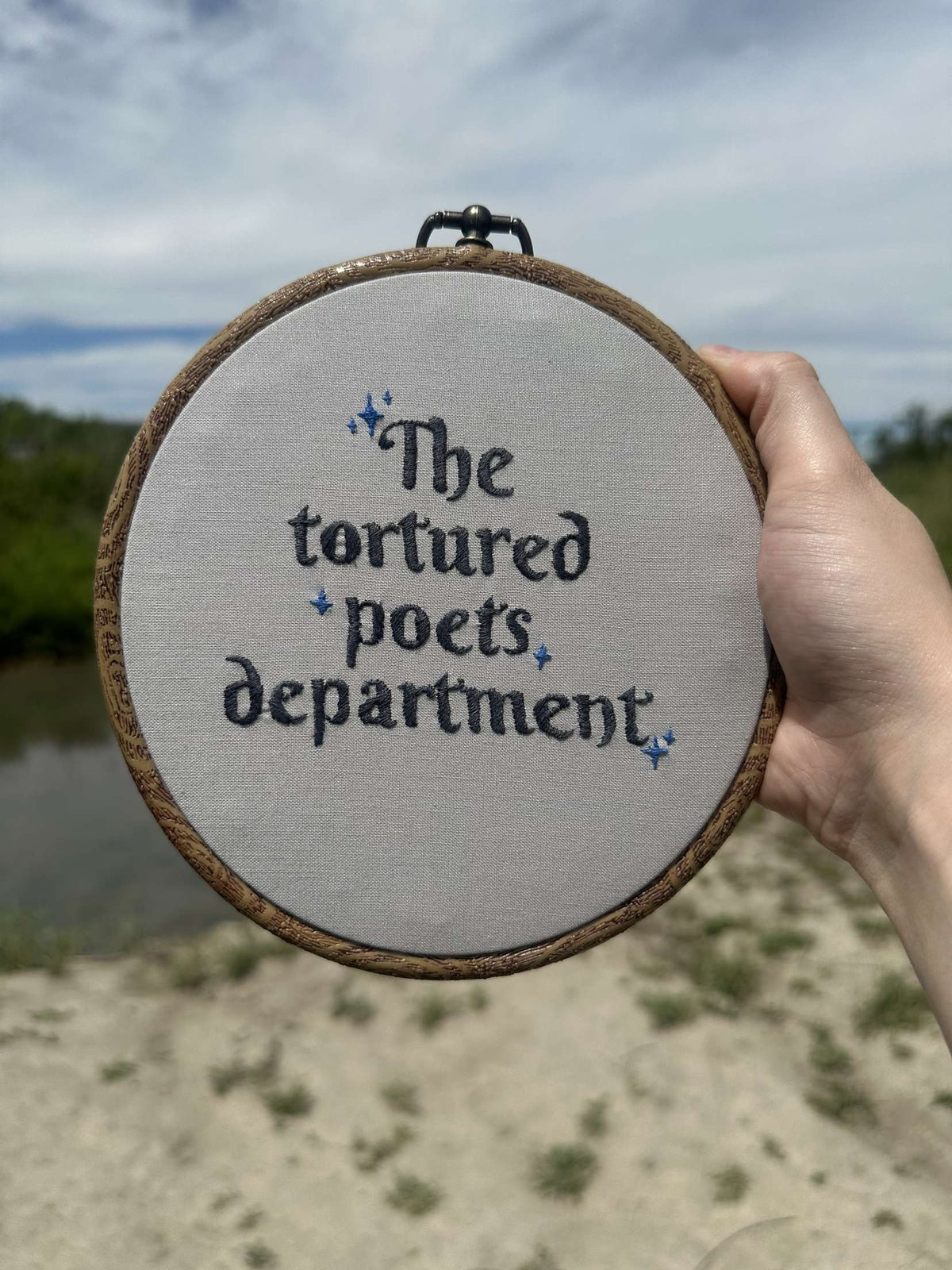 The Tortured Poets Department Taylor Swift Embroidery Art | Unruly Emboidery