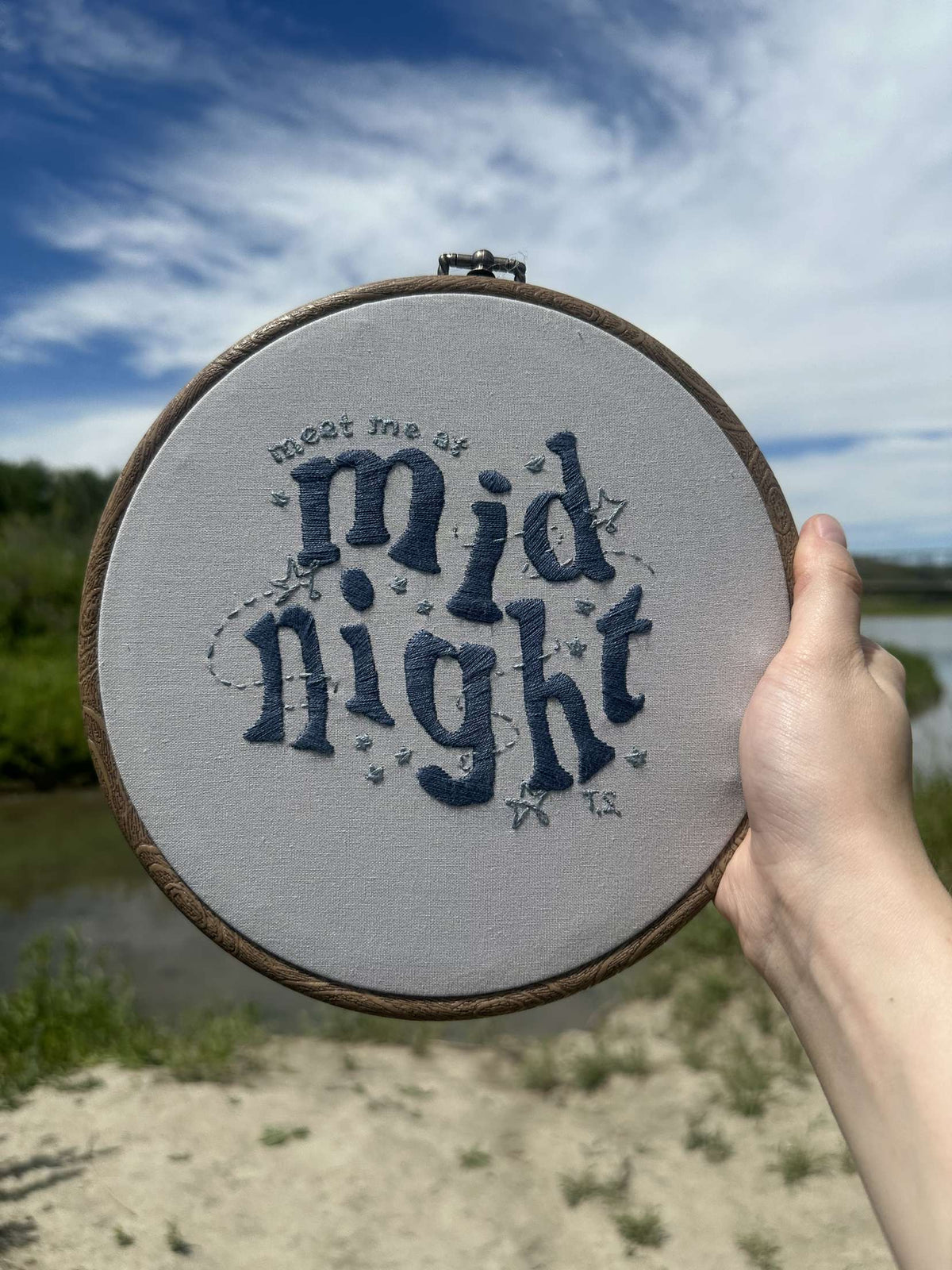 Midnight Taylor Swift Embroidery Art | Unruly Emboidery