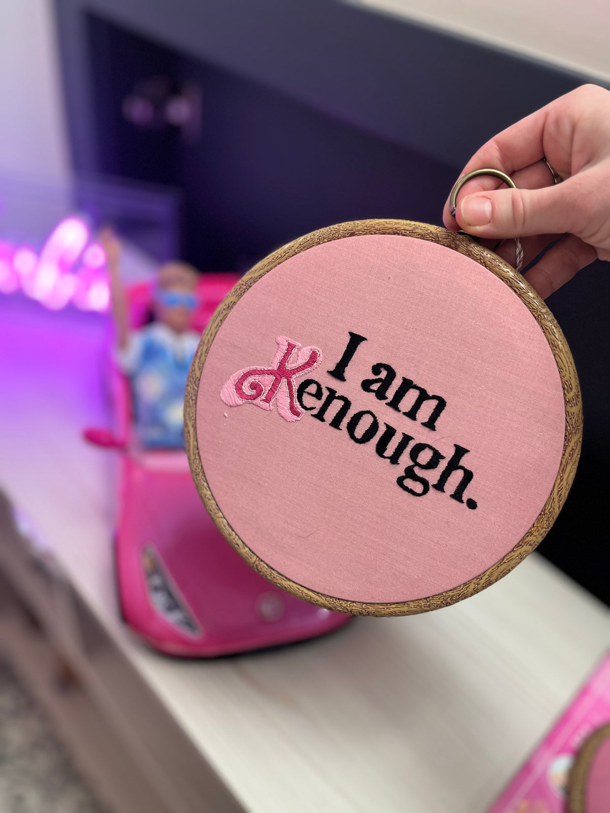 I am Kenough Embroidery Art | Punch Needling and More