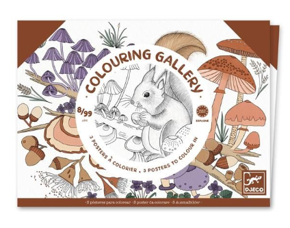 Naturalist Colouring Book