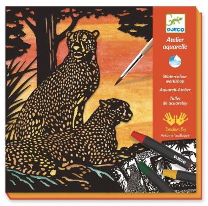 Watercolour Safari Art Set