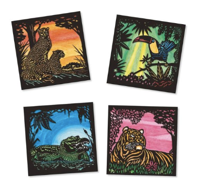 Watercolour Safari Art Set