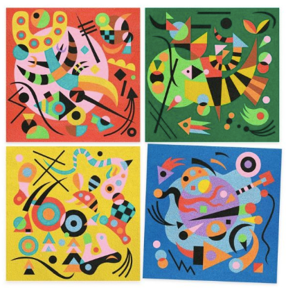 Abstract Sand Art Set | Inspired by Vassily Kandinsky