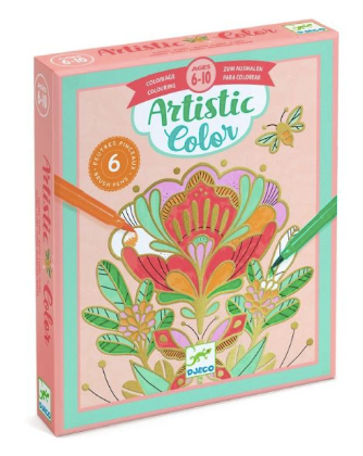 Flower Colouring Art Set