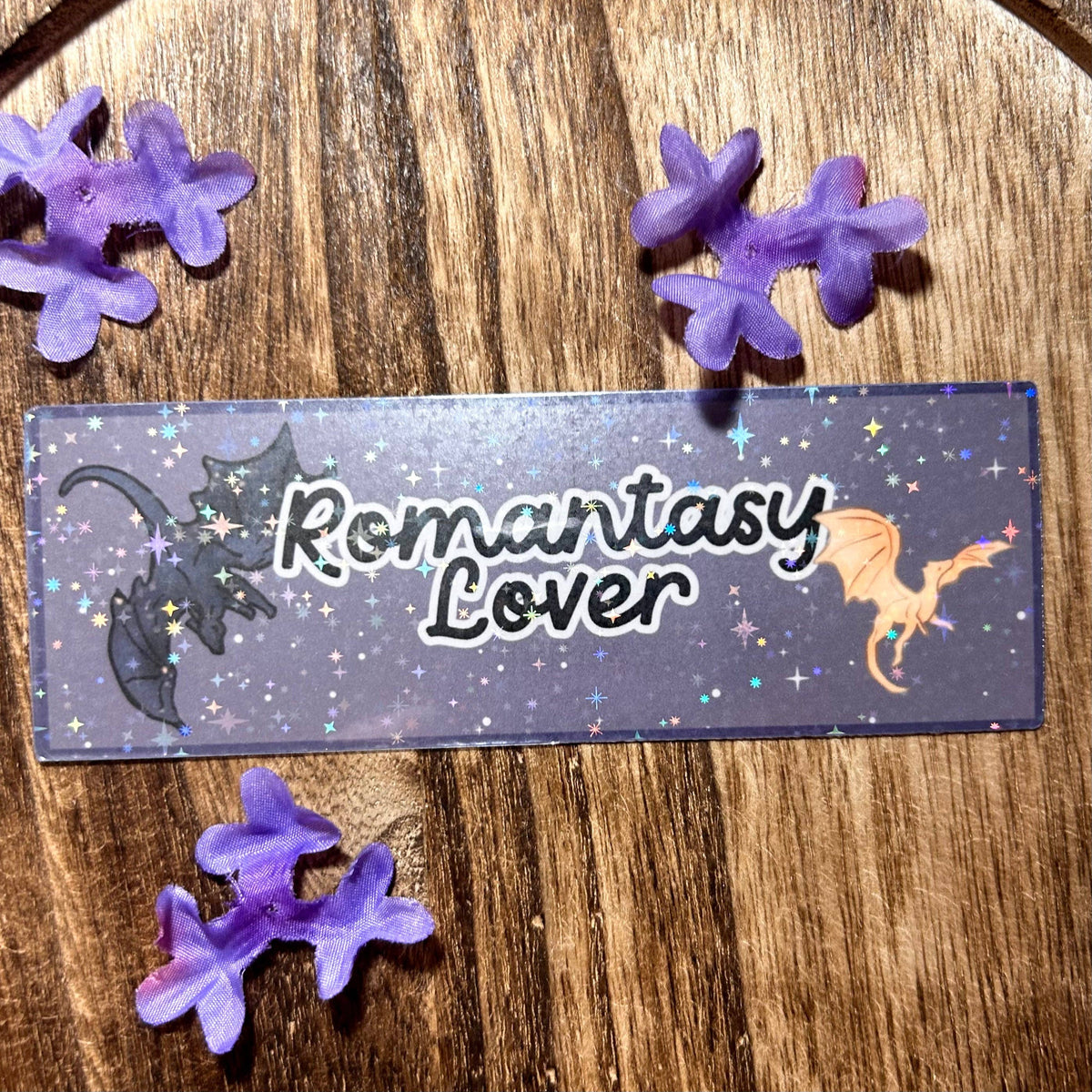 Romantasy Lover Cardstock Bookmark