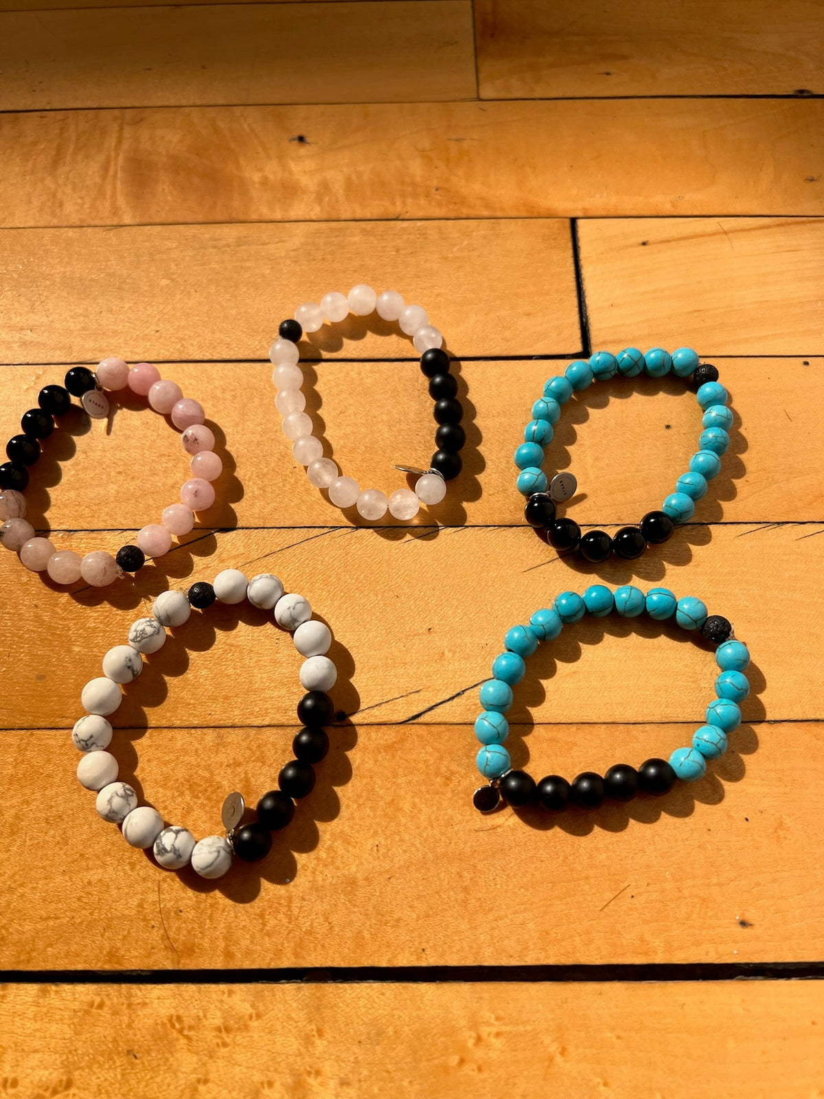 Beaded Crystal Bracelets | Size Large | STAND Against Sexual Assault - UgliStuffs