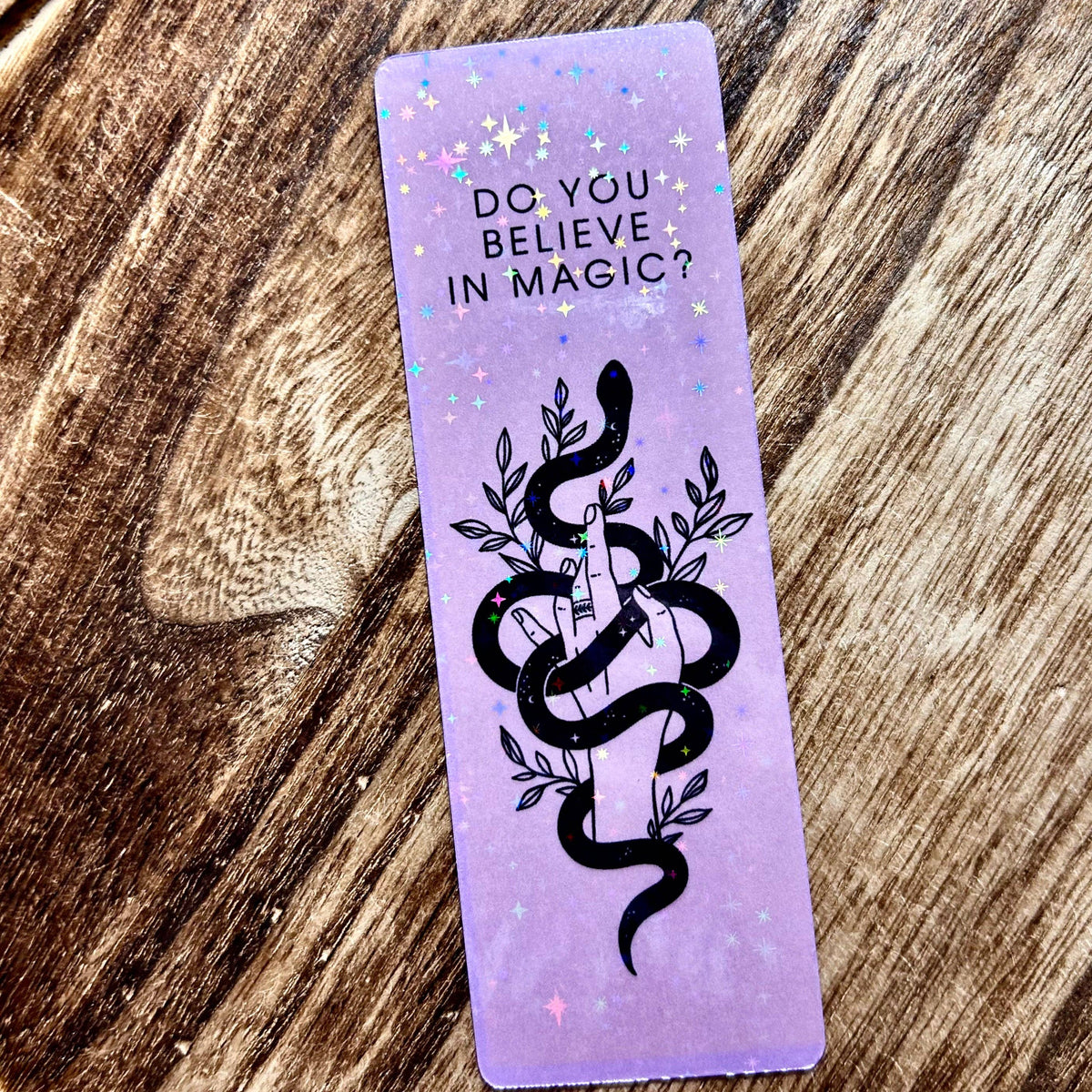 Do You Believe in Magic Laminated Cardstock Bookmark